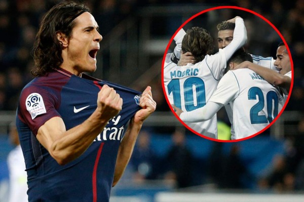 Cavani al Real Madrid: ''Todavía hay 90 minutos en disputa''