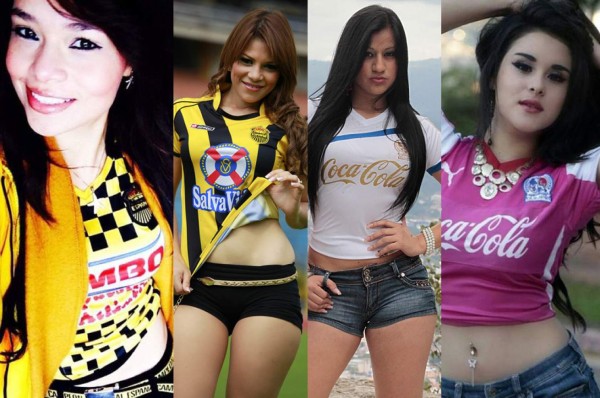 Las chicas más lindas que han vestido la camisa de Real España y Olimpia