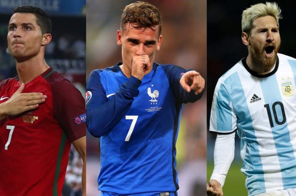 Messi, Cristiano y Griezmann, finalistas para el premio The Best de FIFA