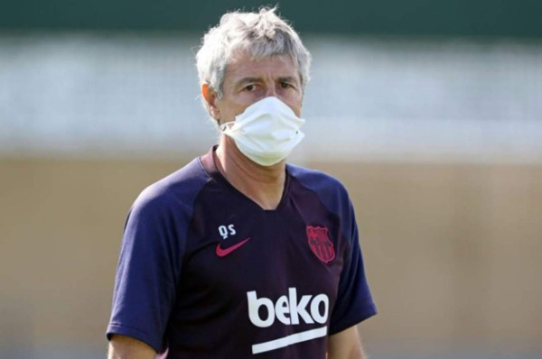 Setién, en contra de los cinco cambios en el regreso de la Liga Española: ''Nos va a perjudicar''