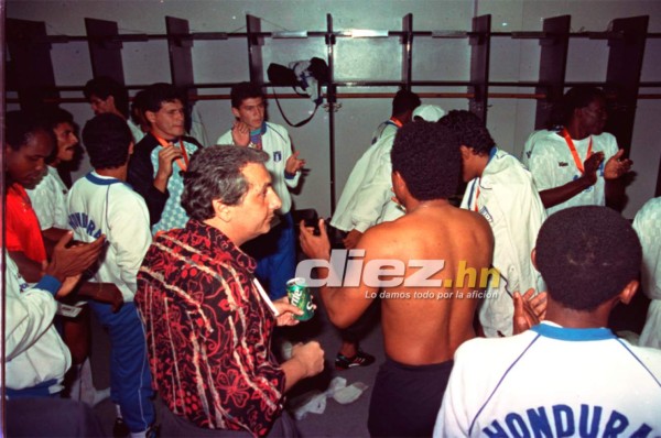 20 fotos inéditas de Honduras en la primera edición de la Copa Oro en 1991