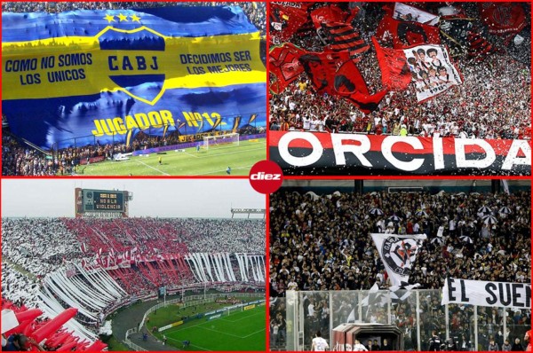 Las 7 barras de fútbol más fieles de América