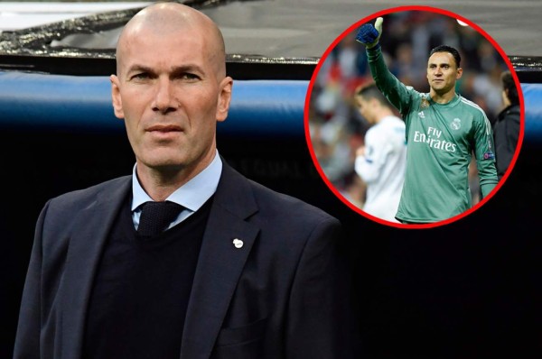 Zidane se rinde ante Navas: ''Nos dio la vida, es el portero del Real Madrid''