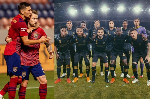 Douglas Martínez vio acción en triunfo del Real Salt Lake y sin Najar Los Ángeles receta paliza