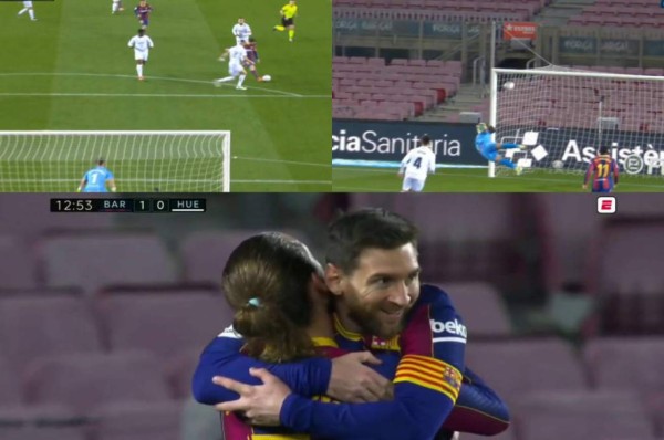 ¡Recorte, giro y golazo! Messi estrena su récord con Barcelona con una hermosa pincelada ante Huesca