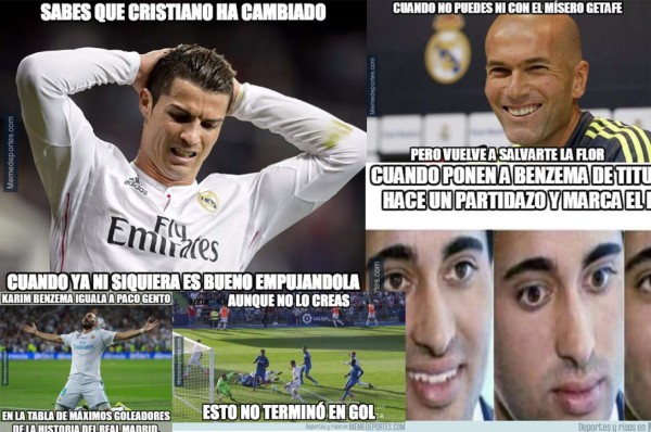 Real Madrid triunfa, pero los memes acribillan a Cristiano Ronaldo