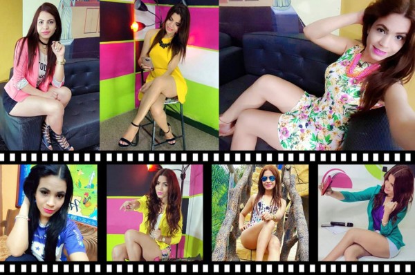 La guapa olanchana Kelin Acosta, una enamorada de Olimpia y la Bicolor