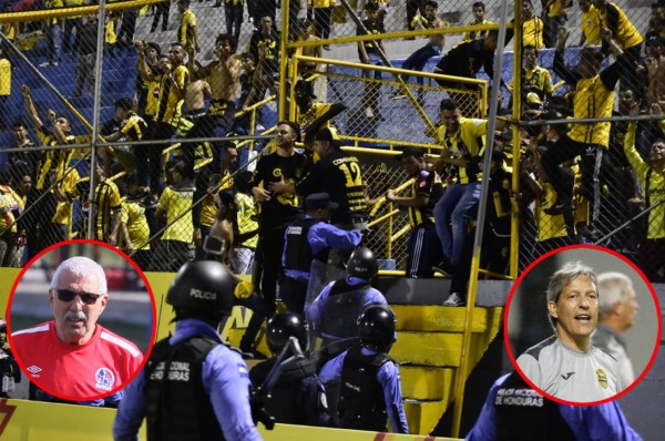 Pelea de barras provocó la cancelación de la conferencia de prensa en el Morazán