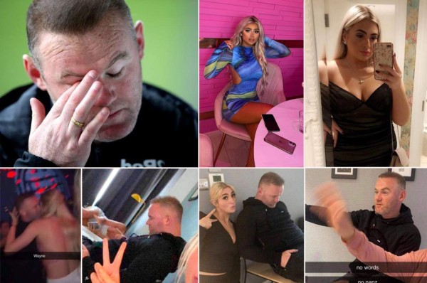 Rooney pide perdón tras el escándalo con tres mujeres y filtrarse las fotos; su esposa toma una decisión