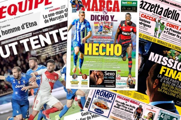 Juventus a sellar el pase a la final de la Champions