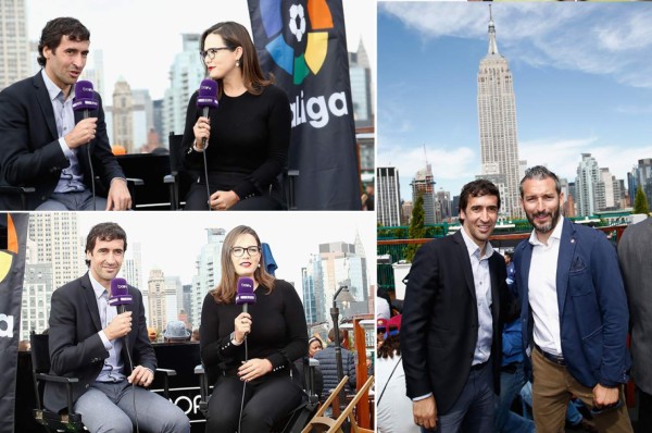 ¡Lujazo de Carmen Boquín! Compartió el clásico con Raúl y Zambrotta