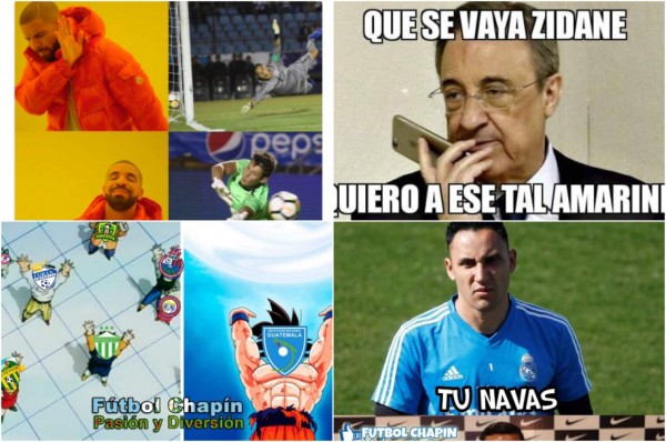 Keylor Navas y la avalancha de memes de la derrota de Costa Rica ante Guatemala