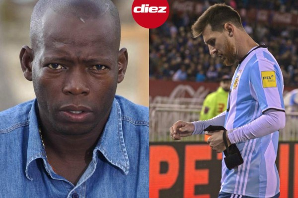 Faustino Asprilla: ''A Messi lo ponen a jugar con una banda de burros''