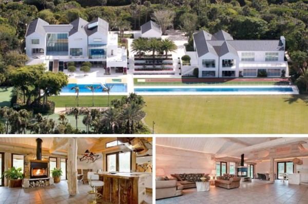 La mansión de 47 millones donde pasa la cuarentena Tiger Woods en Florida