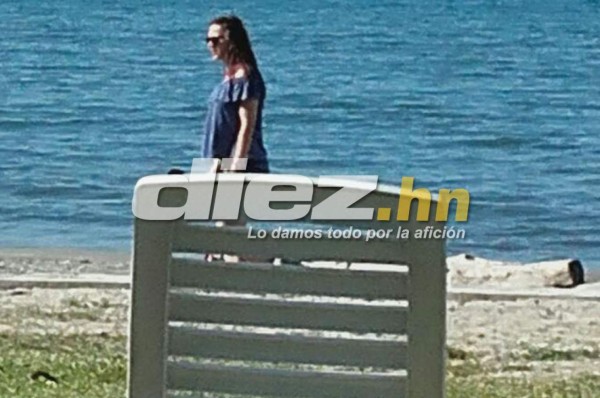 Alberth Elis e Isabel Zambrano, juntos en las playas de Puerto Cortés