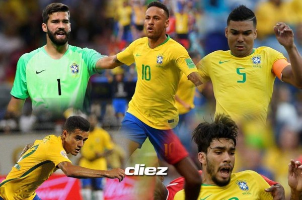 ¡Los nuevos cracks! Las estrellas de Brasil a las que se enfrentará la Honduras de Coito