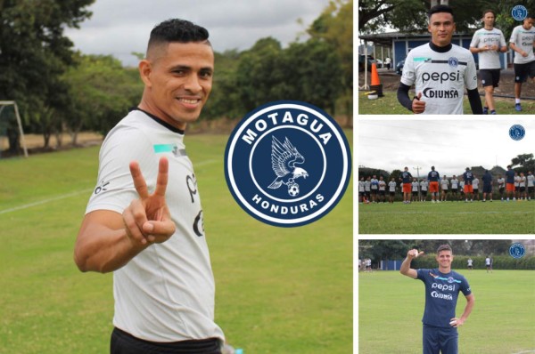 Ya con los refuerzos: Así fue el primer entrenamiento de Motagua de cara al Clausura 2021