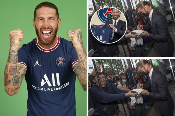 Nuevo dorsal y sorpresiva charla: Así fue el primer día de Sergio Ramos como jugador del PSG