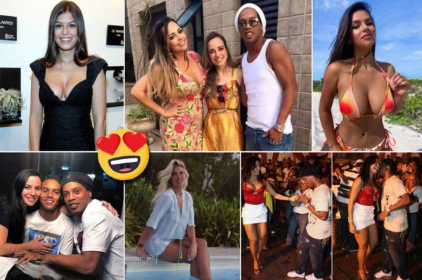 Ronaldinho estuvo de aniversario: las mujeres que fueron vinculadas con el brasileño y los detalles íntimos