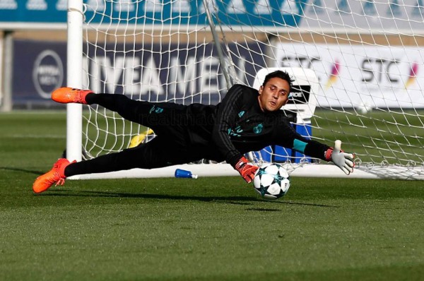 Keylor Navas es baja para el Real Madrid para los próximos encuentros