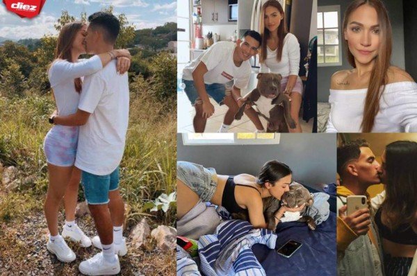 Mariana Espinoza, la dulce compañía y novia del futbolista de Olimpia Rembrandt Flores