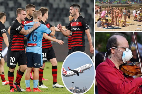 Sídney, Australia, la ciudad donde sí hay fútbol y gente en sus playas a pesar del coronavirus&nbsp;&nbsp;