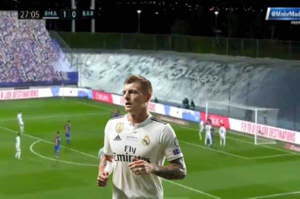 Tiro libre de Toni Kroos ante Barcelona: potente disparo a 22 metros para vencer a Ter Stegen