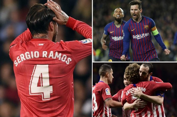 Tabla de posiciones: Real Madrid pierde y se mantiene a 13 puntos del Barcelona