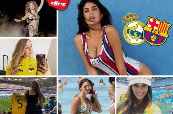 Duelo de hermosuras: ¿Quién tiene a las esposas y novias más lindas, Barcelona o Real Madrid?