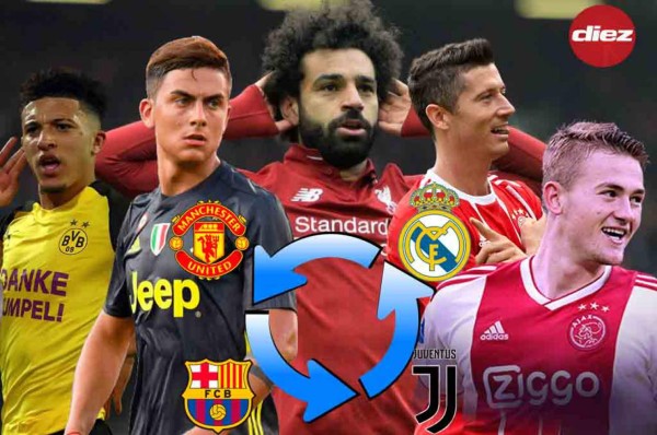 MERCADO: Barcelona con fichaje sorpresa, Real Madrid busca tridente de lujo y Dybala es noticia&nbsp;&nbsp;