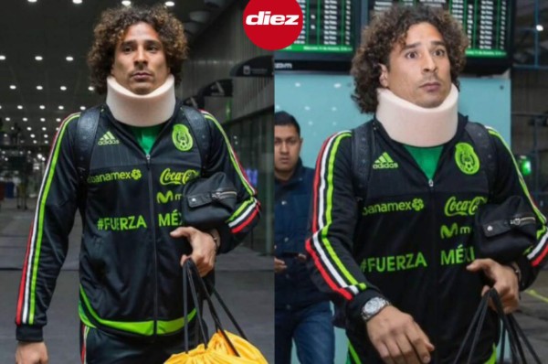 Guillermo Ochoa sufre de un esguince cervical luego de enfrentar a Honduras