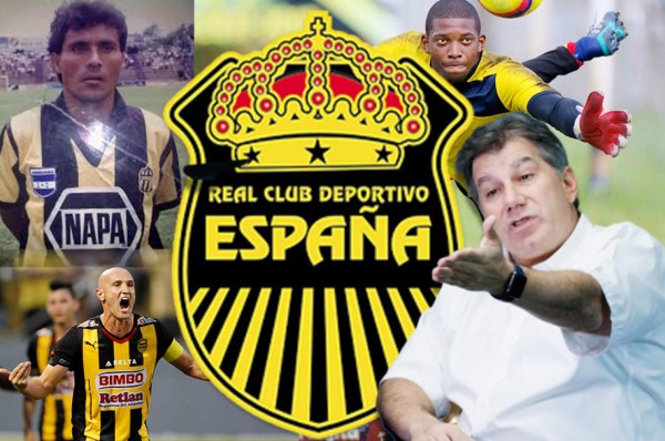 EL 11 ideal de todos los tiempos en Real España para el expresidente Mateo Yibrín