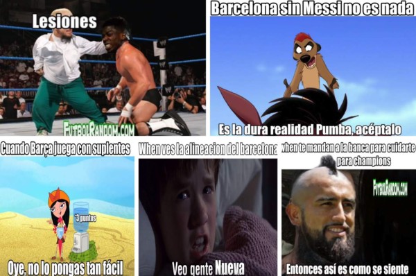 ¡Para morir de risa! Los memes liquidan a los suplentes del Barcelona por perder contra el Celta &nbsp;&nbsp;