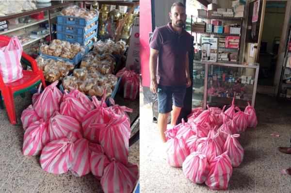 El técnico español del Real Sociedad compra víveres para donar a familias afectadas por Eta