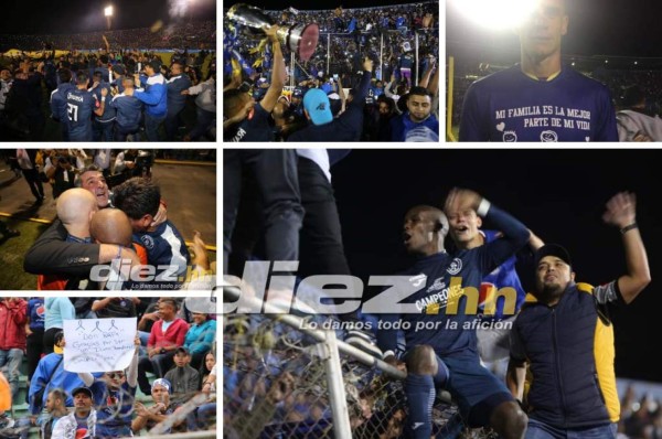 No se vio en TV: Locura en camerinos y el abrazo de Diego Vázquez con Henry Figueroa