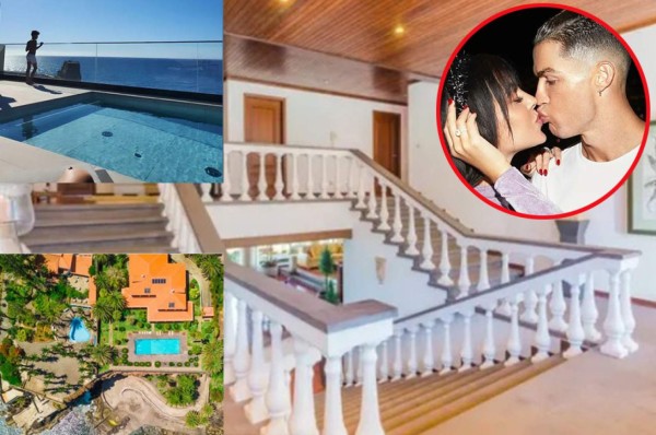 ¡El paraíso! Así la nueva mansión que alquiló Cristiano Ronaldo para la cuarentena