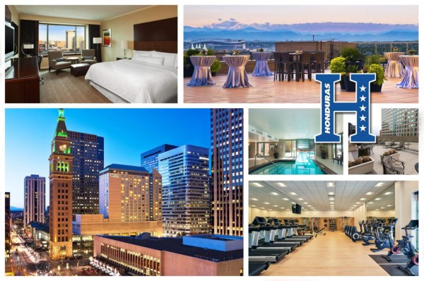 ¡A 15 minutos del estadio! Así es el sofisticado hotel que aloja a la Selección de Honduras en Denver