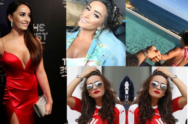 Leonita Lekaj, la mujer de jugador del Arsenal que deslumbró en los Premios 'The Best'