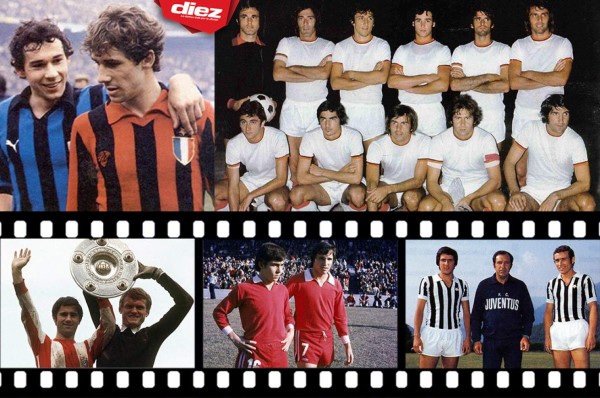 Así eran las camisas de los equipos grandes del mundo hace 40 años