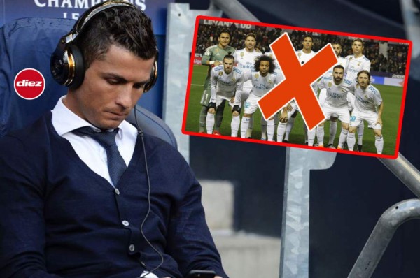 BARRIDA: Los nueve jugadores que se marcharían junto con Cristiano Ronaldo del Real Madrid