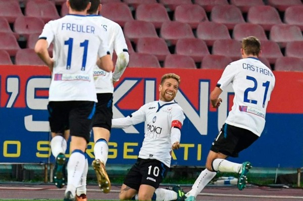 ¡Batacazo! Atalanta elimina al Napoli y jugará semifinales de la Copa Italia