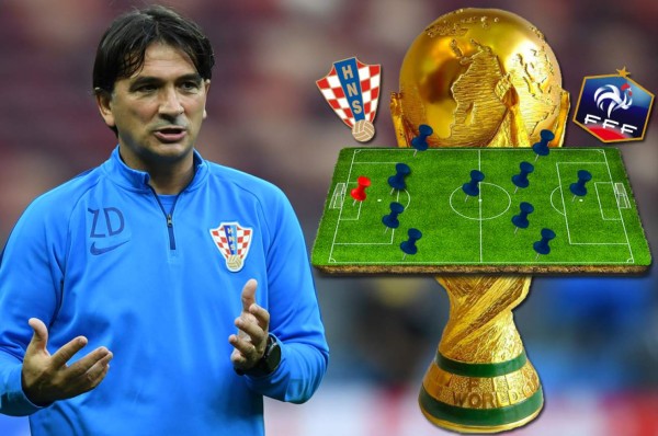 ¡Quieren la gloria! El 11 que usaría Croacia para la final ante Francia