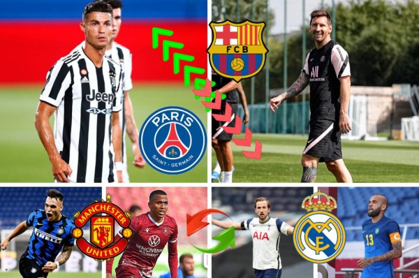 Mercado de fichajes: se quiere ir del PSG por Messi, bombazo del Real Madrid por defensa y cambio de planes con Cristiano Ronaldo&nbsp;&nbsp;