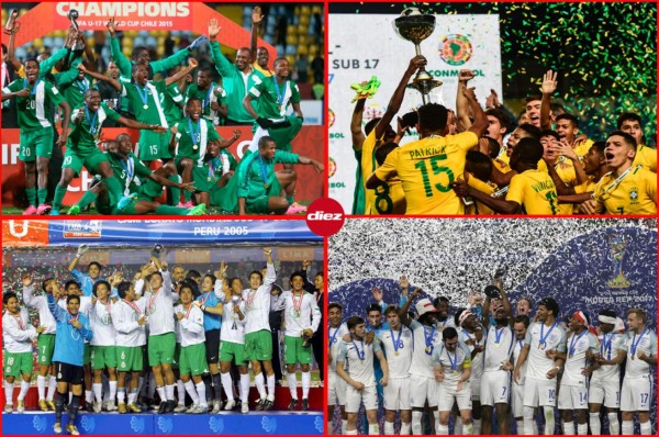 Predomina África: Los campeones mundiales Sub-17 en toda la historia