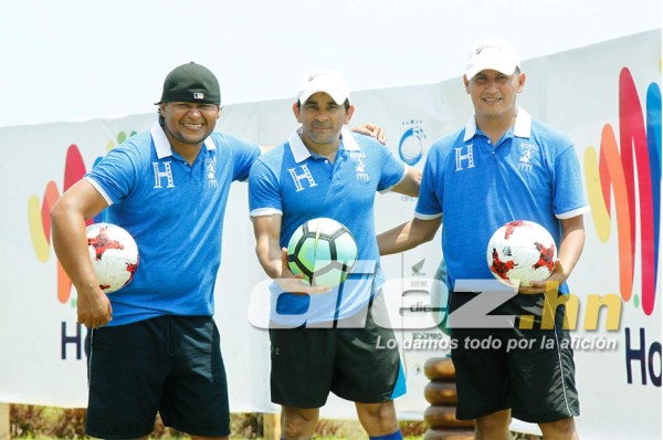 'Chino' Pineda y Carlos Oliva, la cara de Honduras en el Abierto de Footgolf