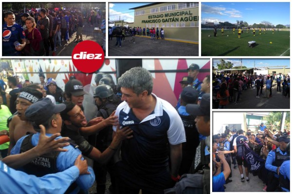 ¡Ambientazo! Motagua y Real España desatan la fiesta en Cantarranas