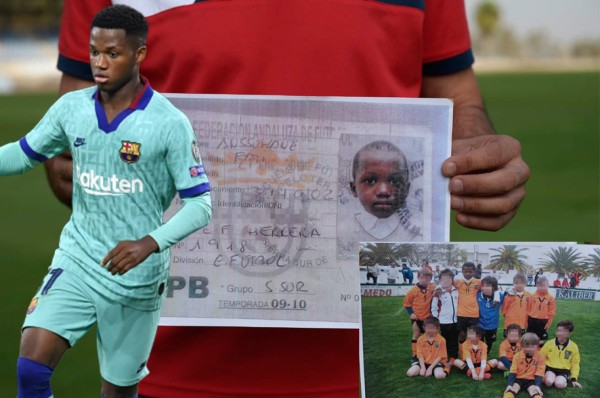 La otra historia de superación de Ansu Fati: De los campos de tierra africana al Barcelona