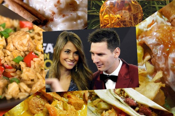 Este sería el menú en la boda Messi-Roccuzzo si fuera en Honduras