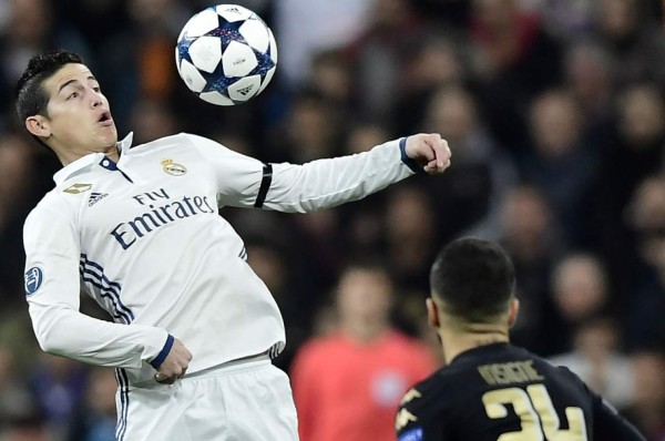 James sobre la humillación al Barcelona: 'Así es la Champions, no podés relajarte'