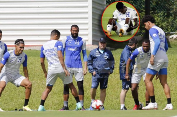 Cuerpo técnico de Honduras se pronuncia sobre Romell Quioto y el plan de trabajo para las eliminatorias